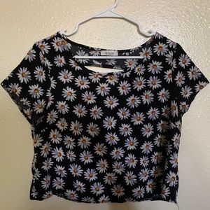 Sunflower crop top